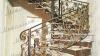 Escaleras forjadas para el hogar: la belleza artística del metal en manos de un maestro
